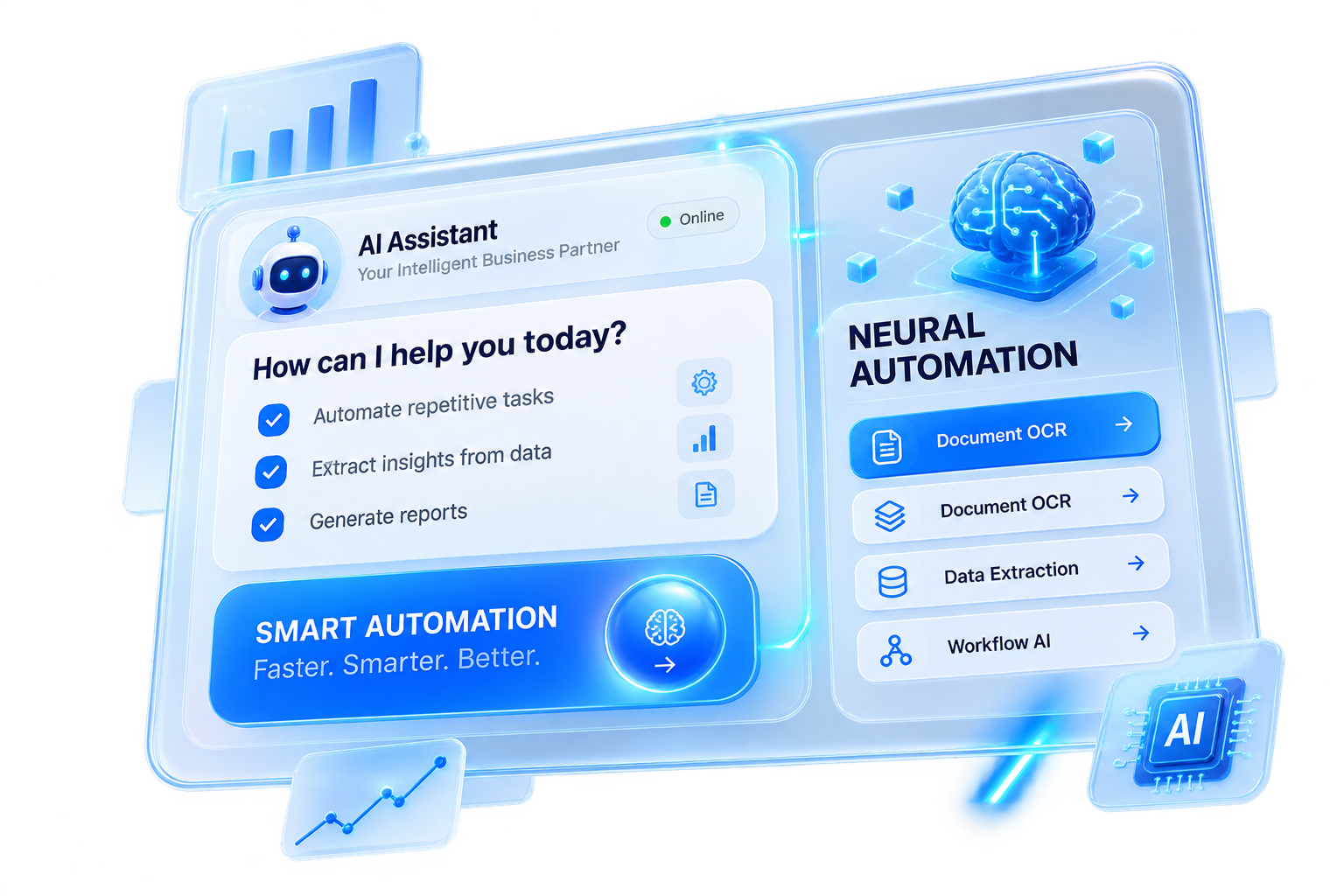 AI-Powered Solutions Interface